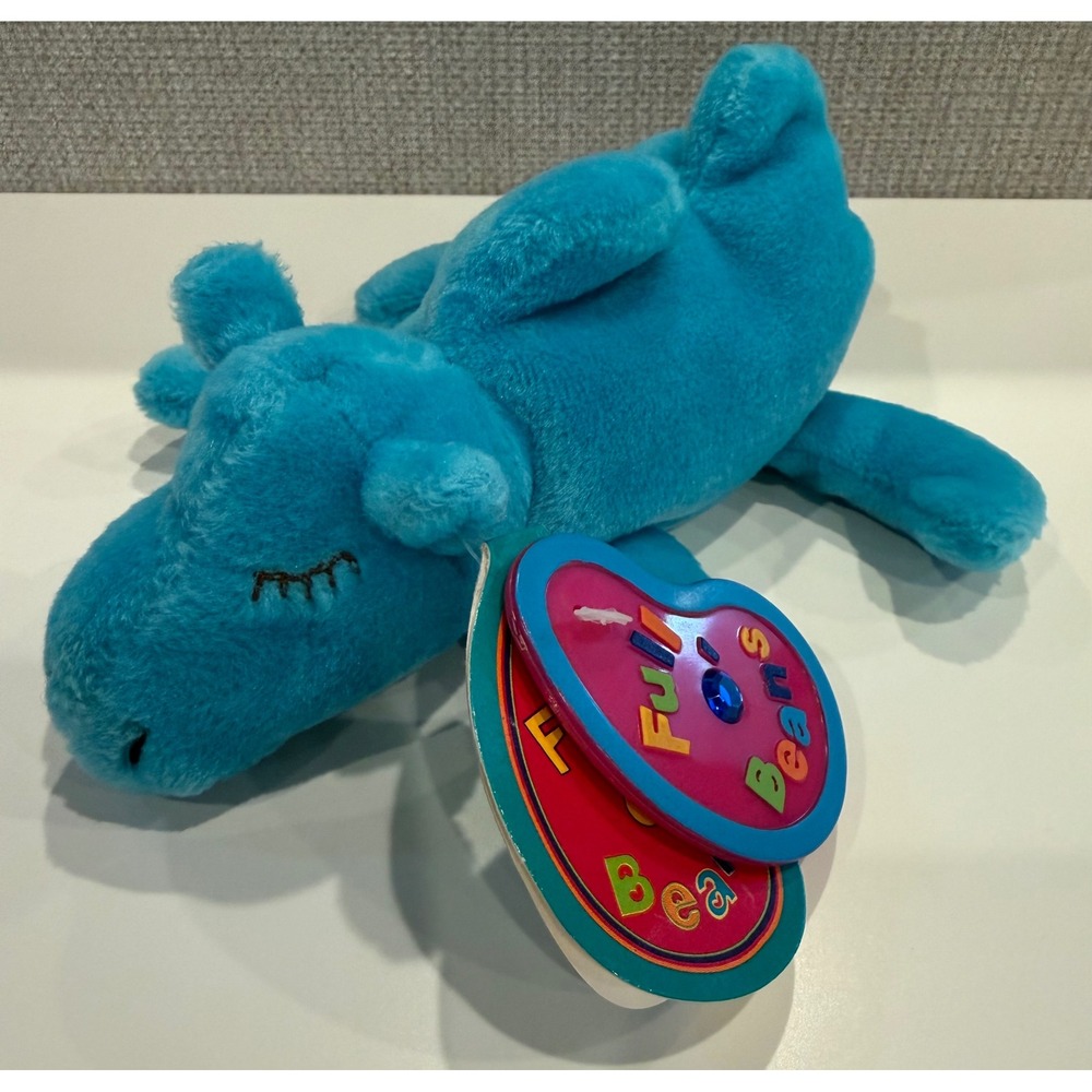 Avon Full O‎ Beans Dune the Camel Plush September Birthstone Sapphire Blue 1998